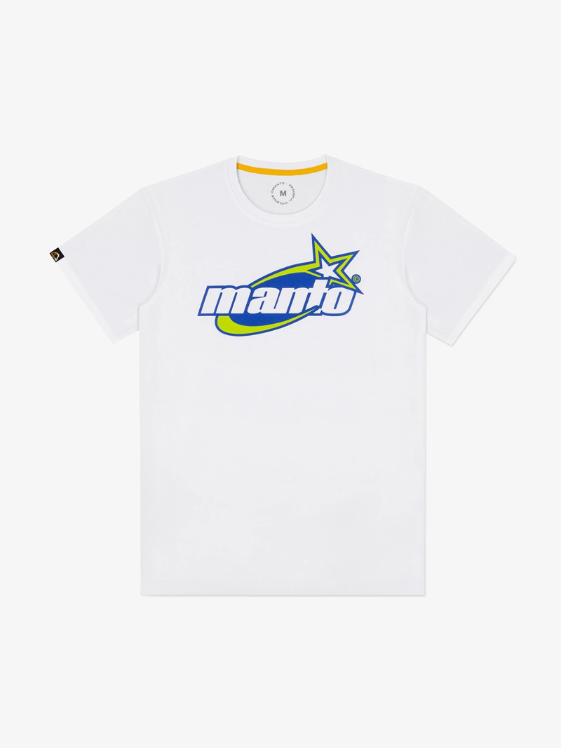 MANTO STAR tshirt- white